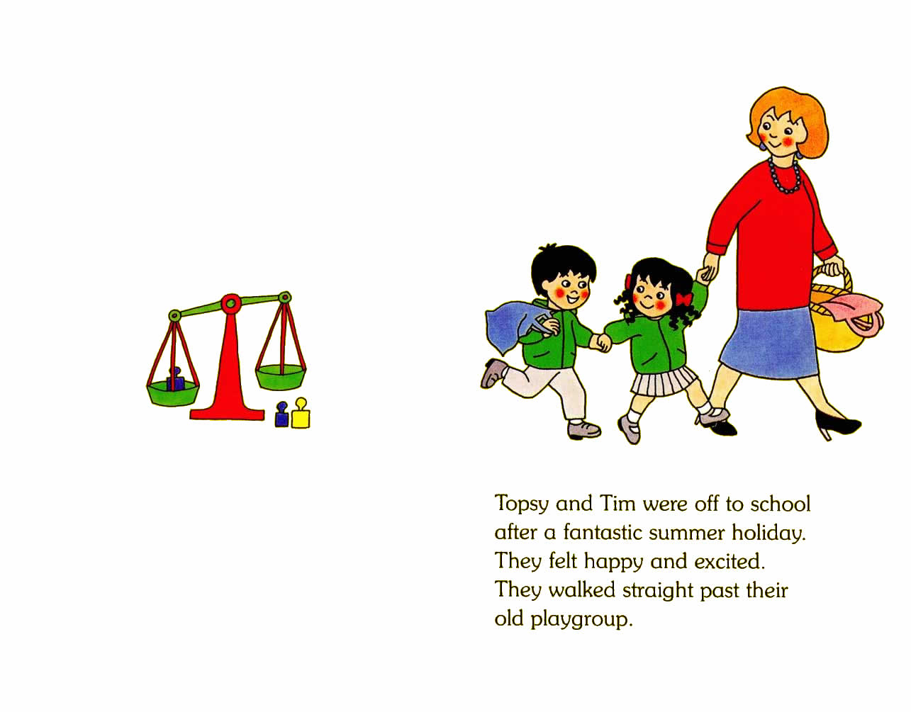 Ladybird - Topsy Tim Books - Start School (02),绘本,绘本故事,绘本阅读,故事书,童书,图画书,课外阅读